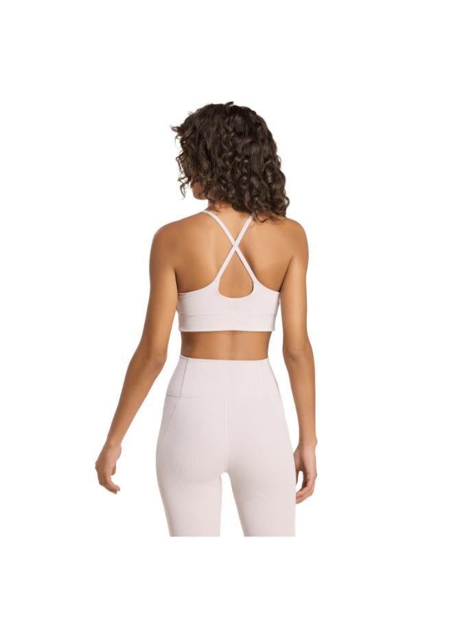 adidas All Me Light Support Rib Bra Long Line Bra - Image 2
